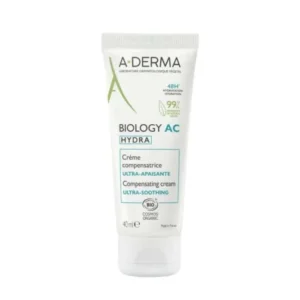 A-DERMA BIOLOGY AC HYDRA – Crème Compensatrice Ultra-Apaisante (40 ml)