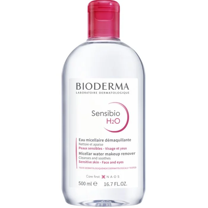 BIODERMA SENSIBIO H2O – Eau Micellaire Démaquillante (500 ml)