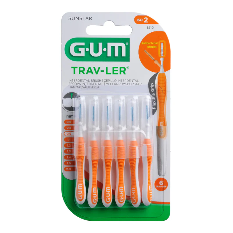 GUM Trav-Ler Brossette Interdentaire 0.9mm
