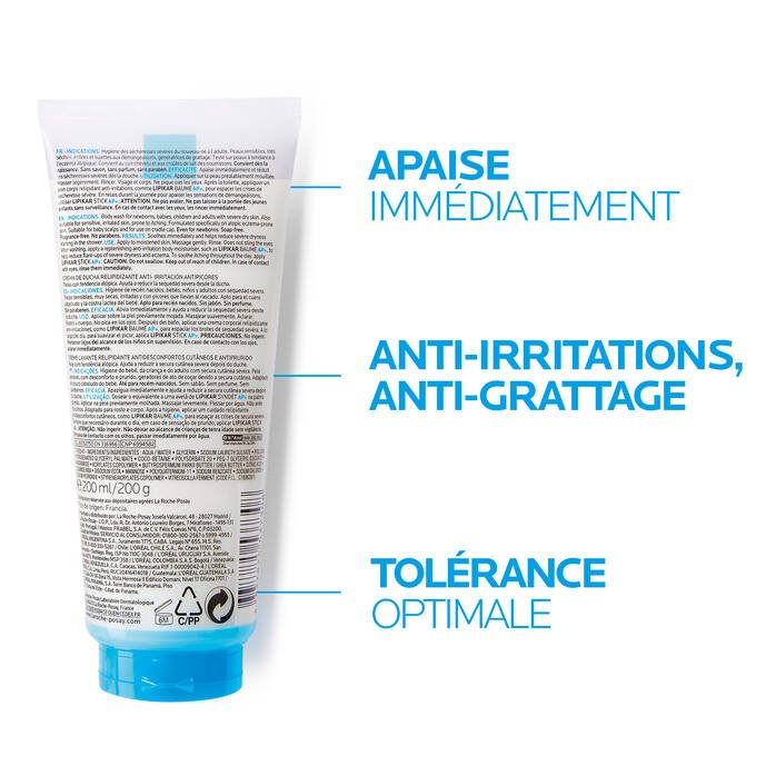 La Roche-Posay Lipikar Syndet AP+ 200 ml – Image 5