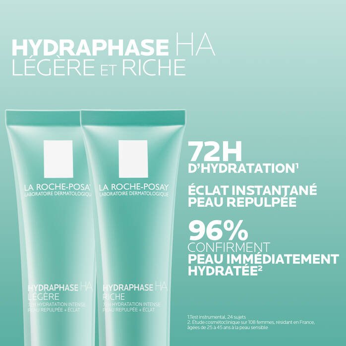La Roche-Posay Hydraphase HA Riche Crème Hydratante à l’acide hyaluronique 40 ml – Image 5