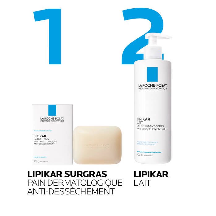 La Roche-Posay Lipikar Pain Surgras 150 g – Image 4