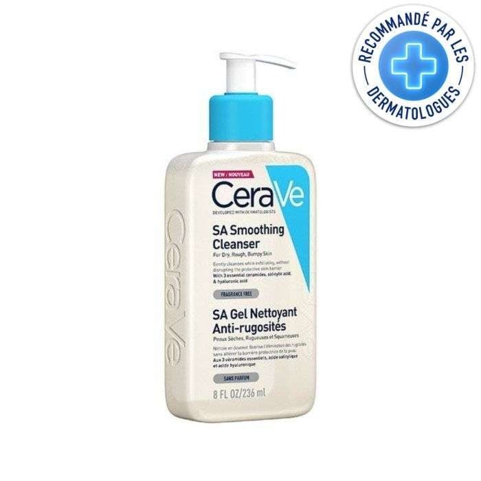 CeraVe SA Gel Nettoyant Anti-Rugosités 236 ml