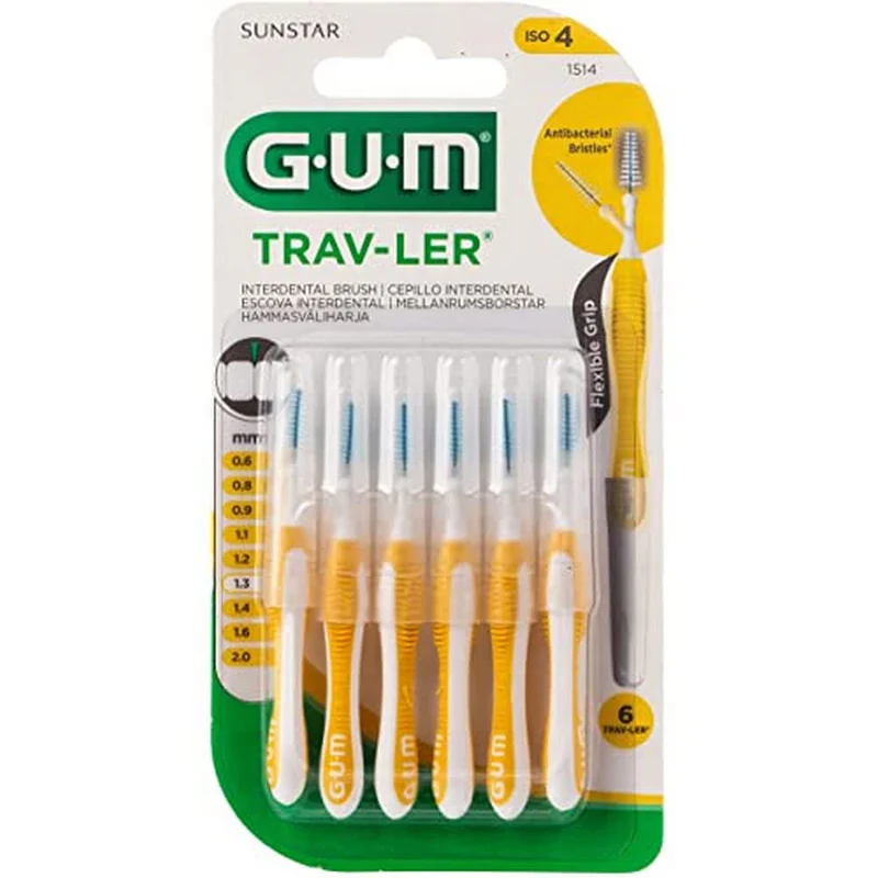GUM Trav-Ler Brossette Interdentaire 1.3mm