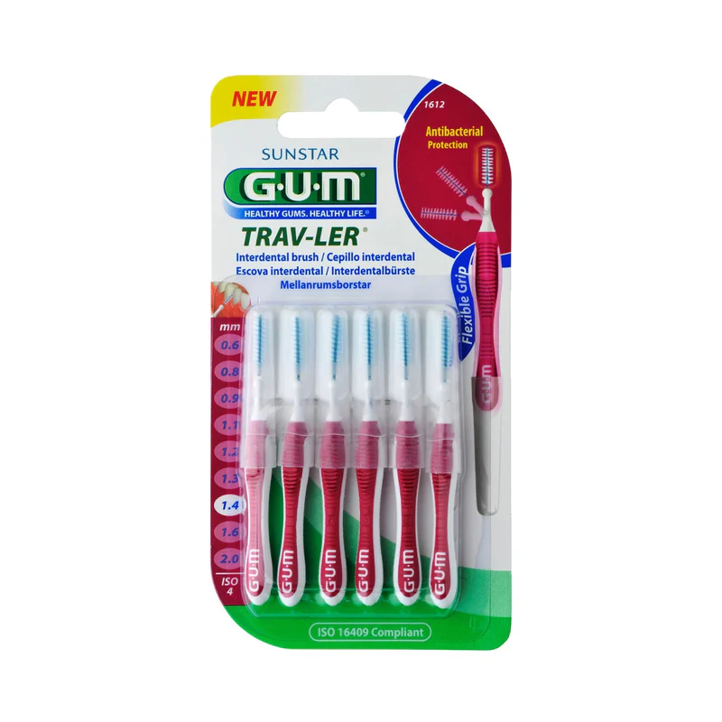 GUM Trav-Ler Brossette Interdentaire 1.4mm