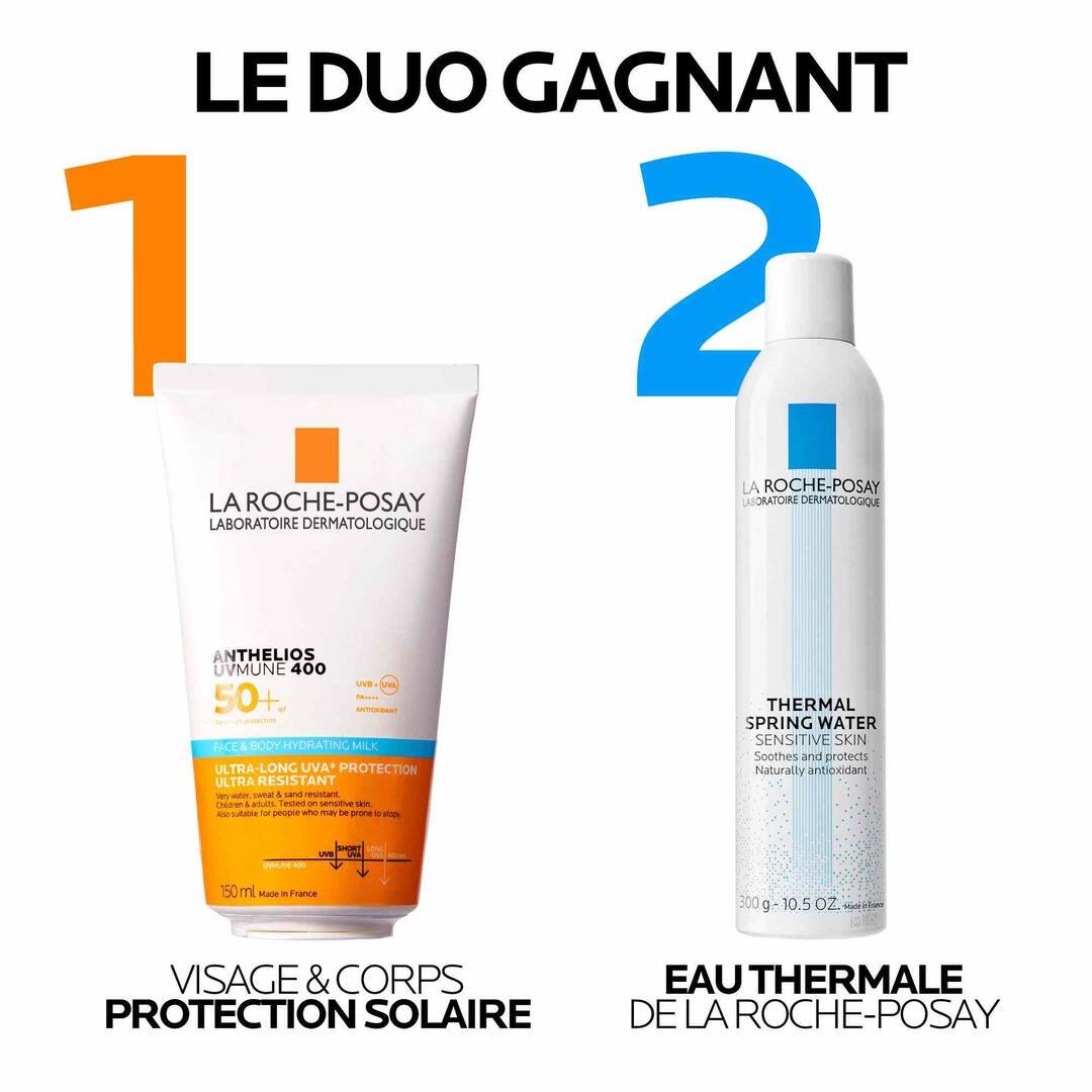 LA ROCHE-POSAY ANTHELIOS UVMUNE 400 Lait Solaire Visage & Corps SPF50+ 150 ml – Image 7