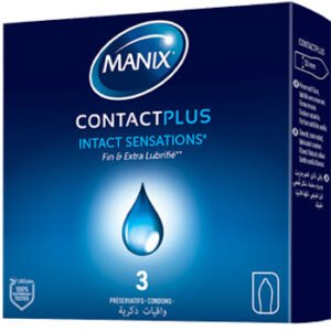 MANIX fins et extra lubrifiés boîte de 3