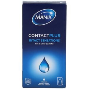 MANIX ultra-fins et extra lubrifiés boîte de 6