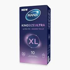 MANIX King Size Ultra Boîte de 10