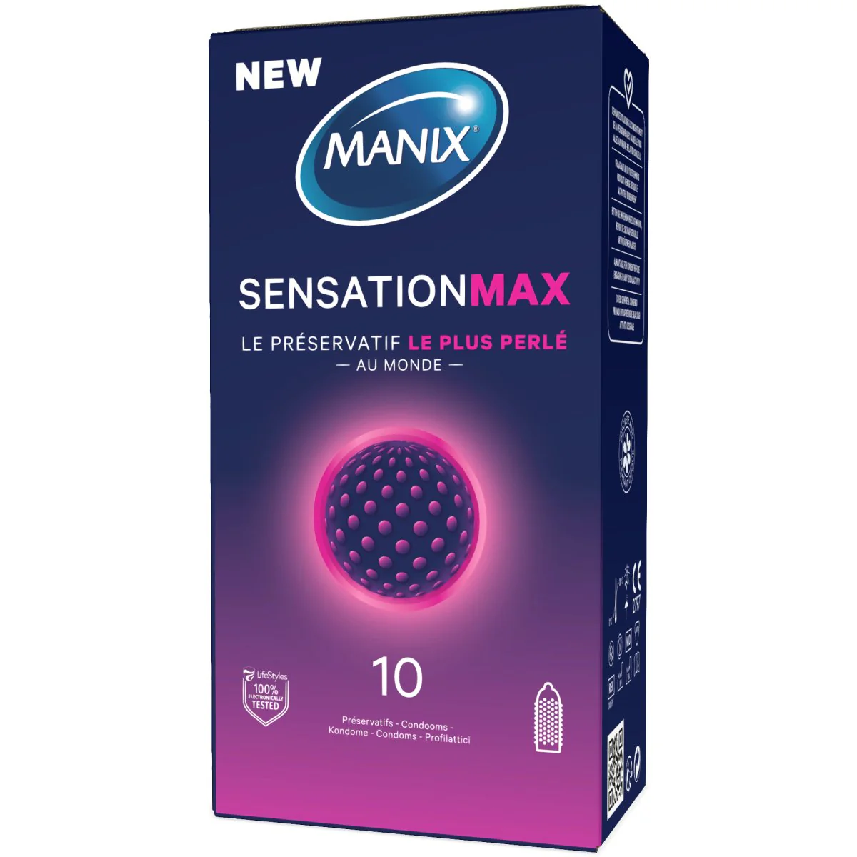 MANIX Sensation Max Boîte de 10