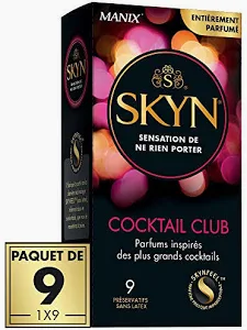 SKYN Cocktail Club Boîte de 9