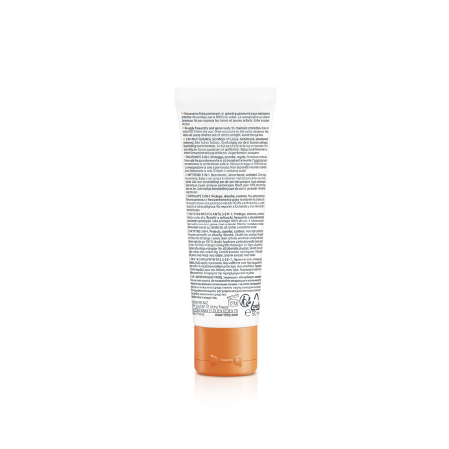 Vichy Capital Soleil Soin Matifiant 3-en-1 SPF50+ 50 ml – Image 3