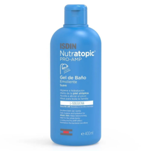 ISDIN Nutratopic Pro-AMP Gel de Bain Émollient Peaux Atopiques 400 ml