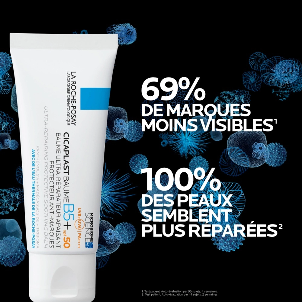LA ROCHE-POSAY – Cicaplast Baume B5+ SPF50 Baume Réparateur Ultra Apaisant – 40 ml – Image 8