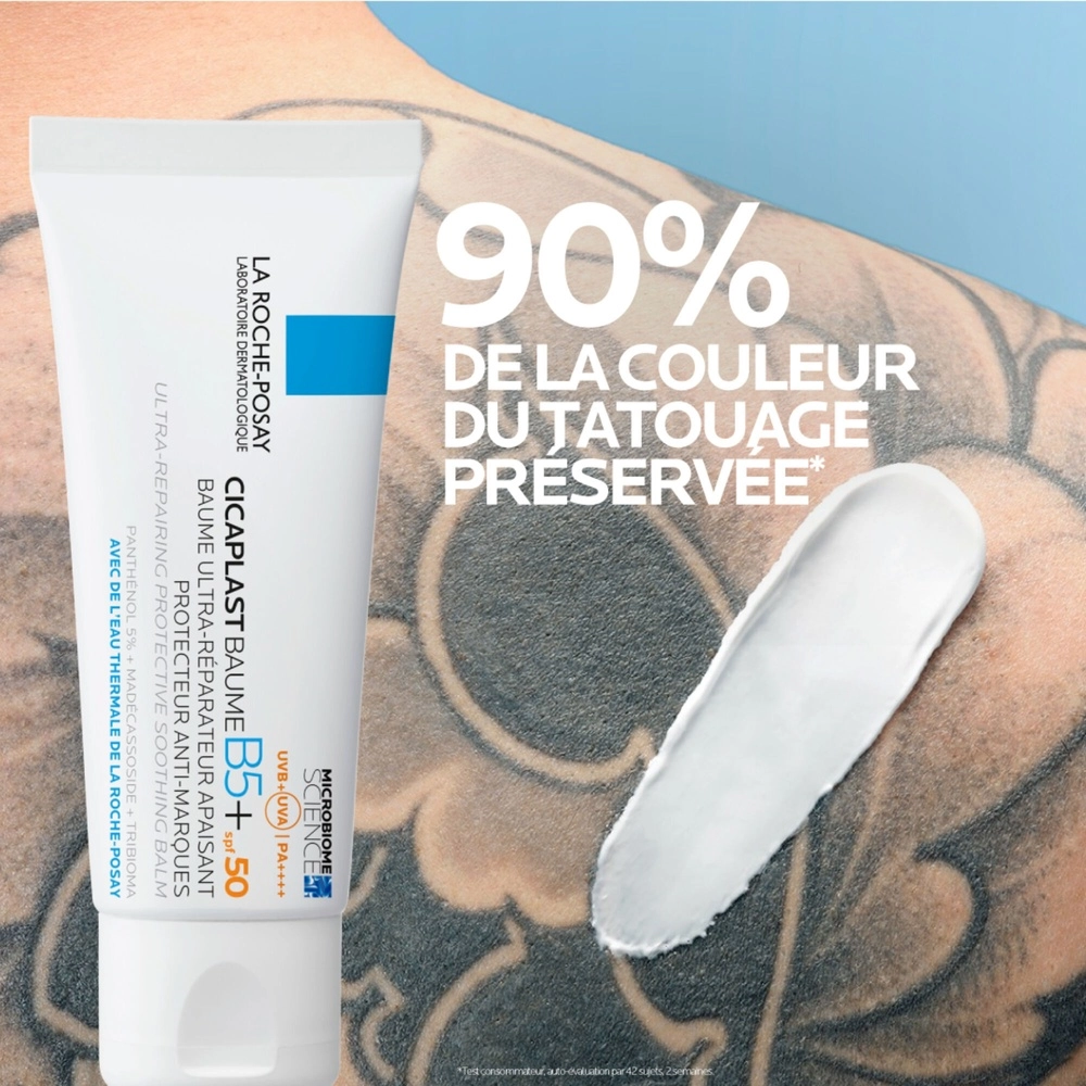 LA ROCHE-POSAY – Cicaplast Baume B5+ SPF50 Baume Réparateur Ultra Apaisant – 40 ml – Image 10